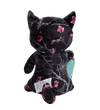 Midnight Blossom Halloween Cat Plush Toy