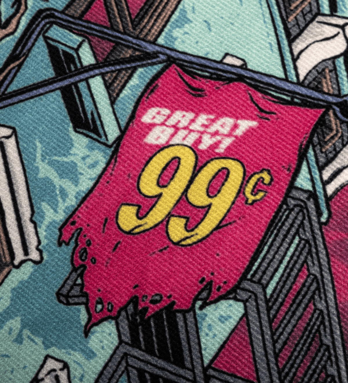 Black Haunted Bodega Halloween Treat Bag