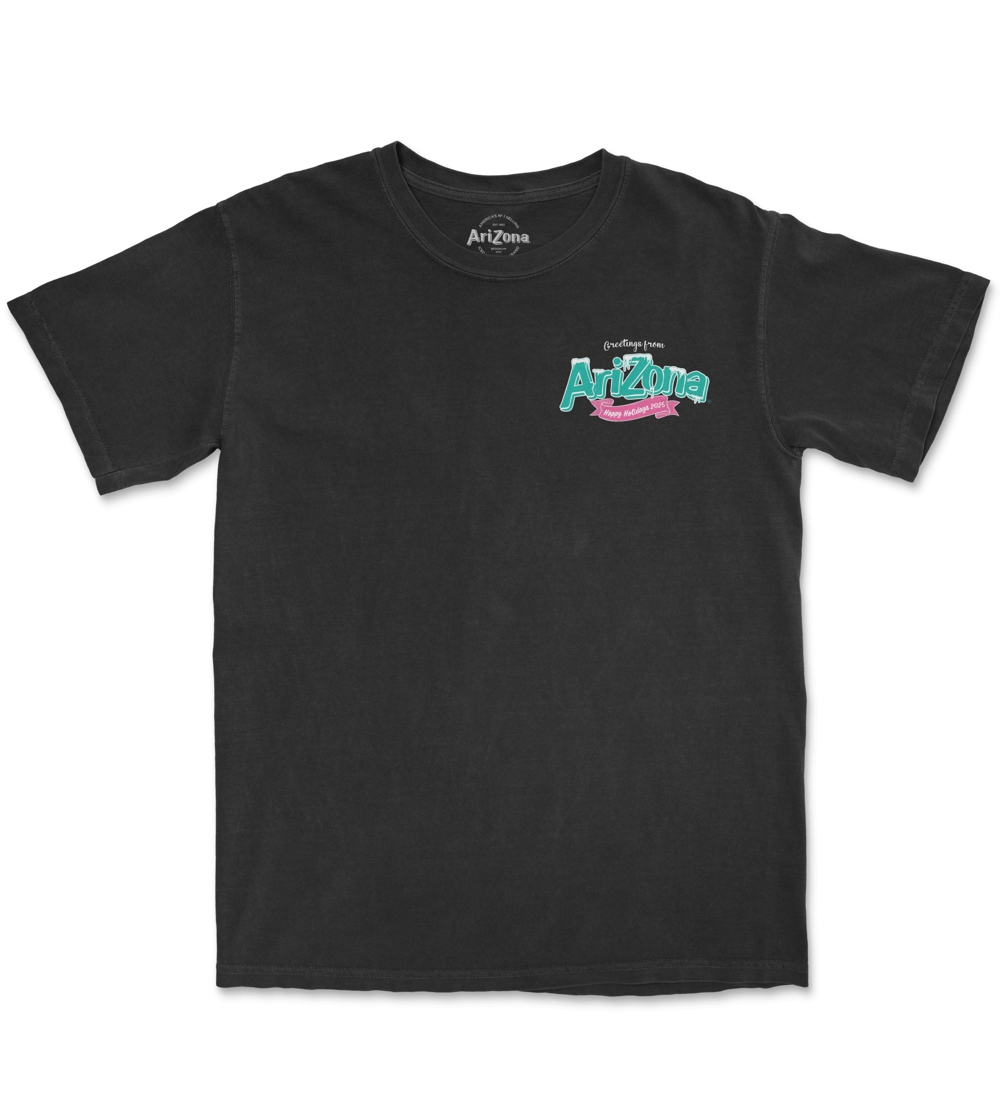 Black Holiday Cotton T-Shirt