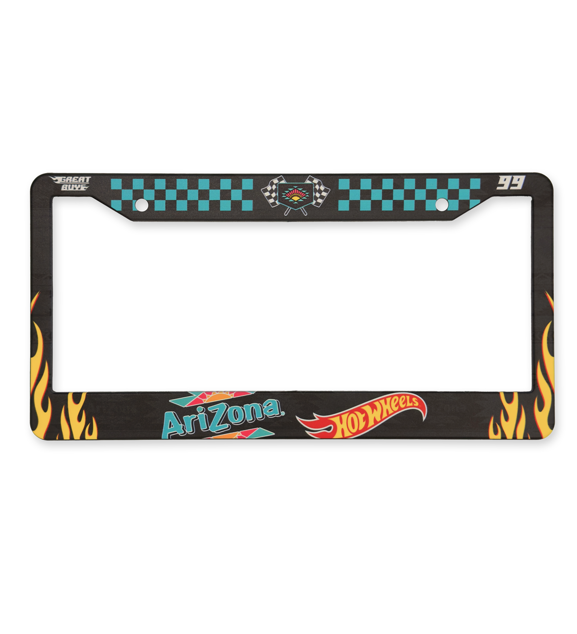 Hot Wheels License Plate Cover