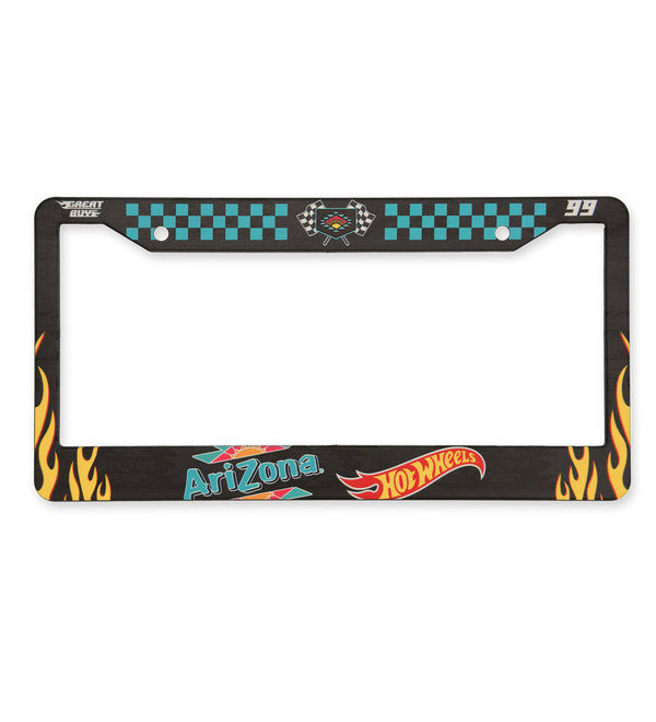 Hot Wheels License Plate Cover
