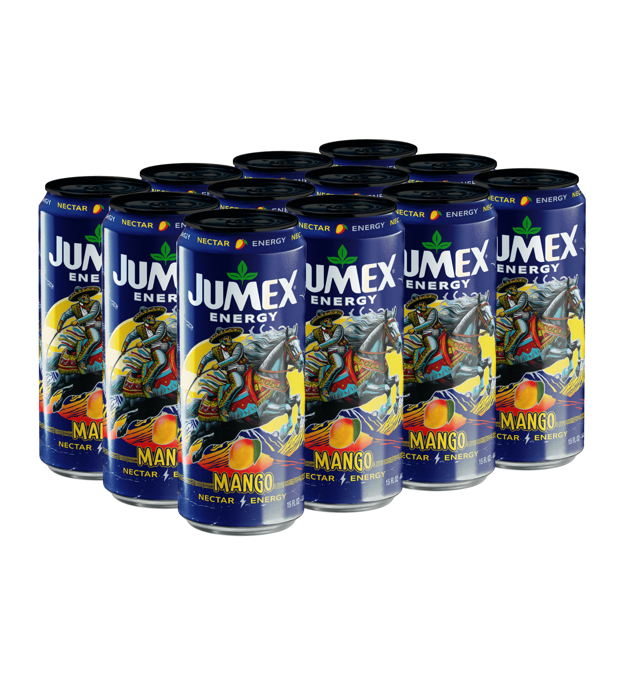 Jumex Energy Mango Nectar Drink | 15 oz. Can / 12-pack