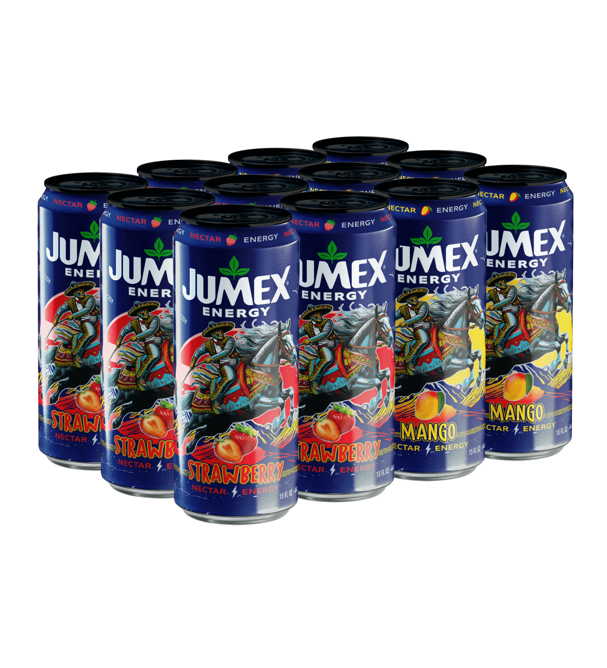 Jumex Energy Strawberry & Mango 12-Count Variety Pack