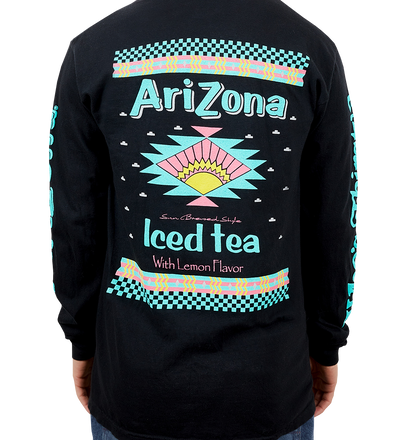 Lemon tea long sleeve graphic tee 3 5