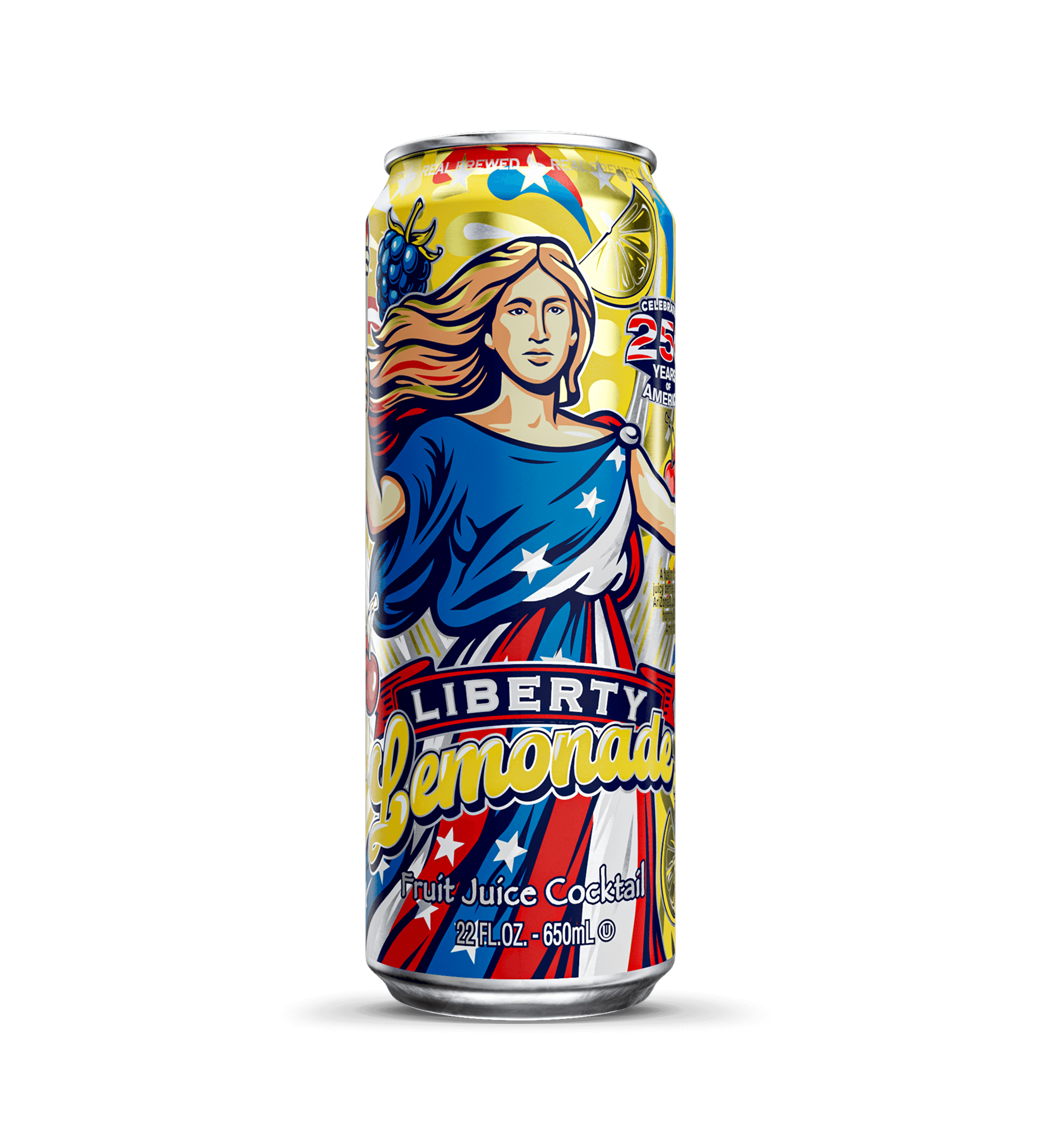 Liberty Lemonade Juice Cocktail | 22 oz. Big Can / 12-pack