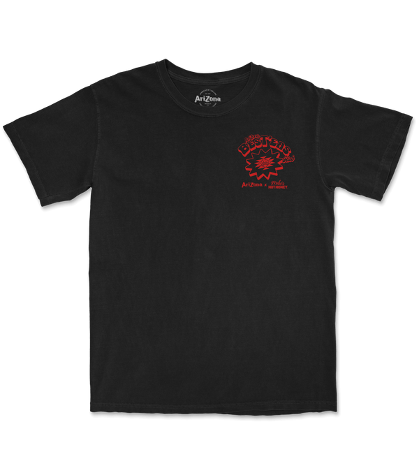 Black & Red Best'Teas Cotton T-Shirt