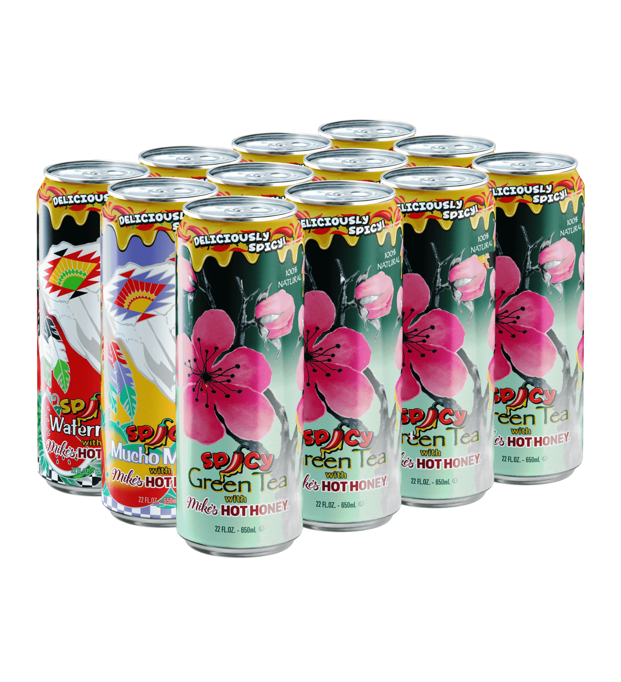 Mikes Hot Honey Variety Product Case