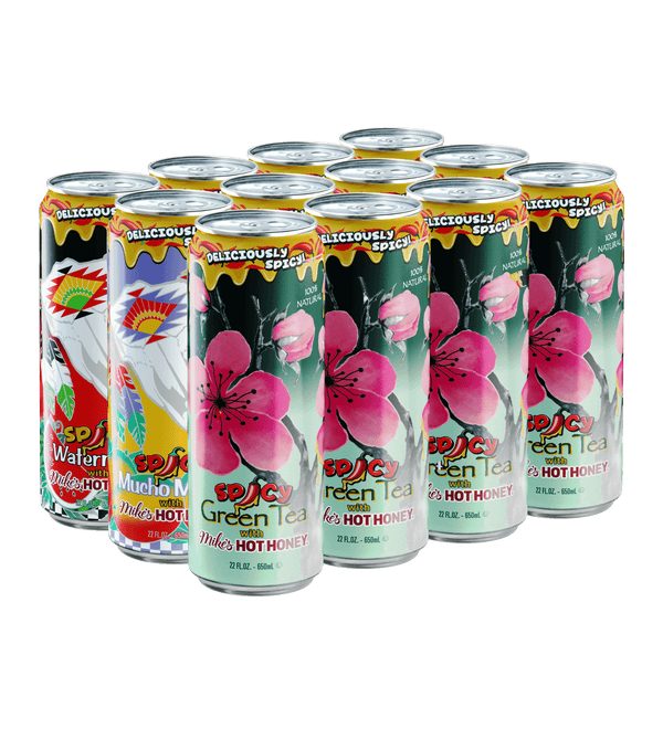 Mikes Hot Honey Variety Product Case