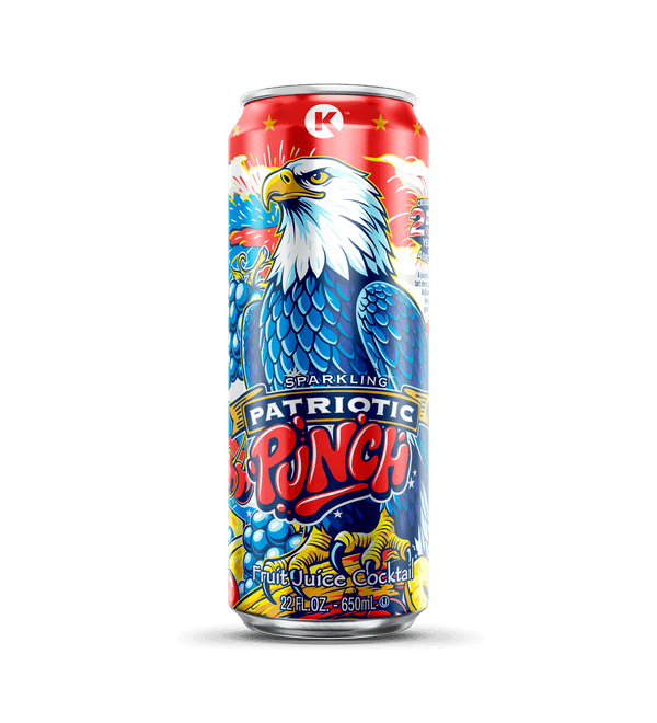 Patriotic Punch Juice Cocktail | 22 oz. Big Can / 12-pack