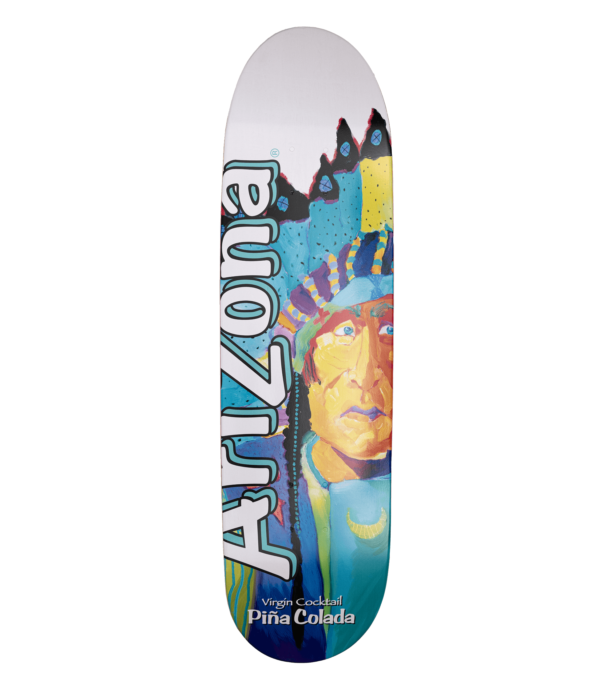 Teal & Blue Piña Colada Cruiser Deck