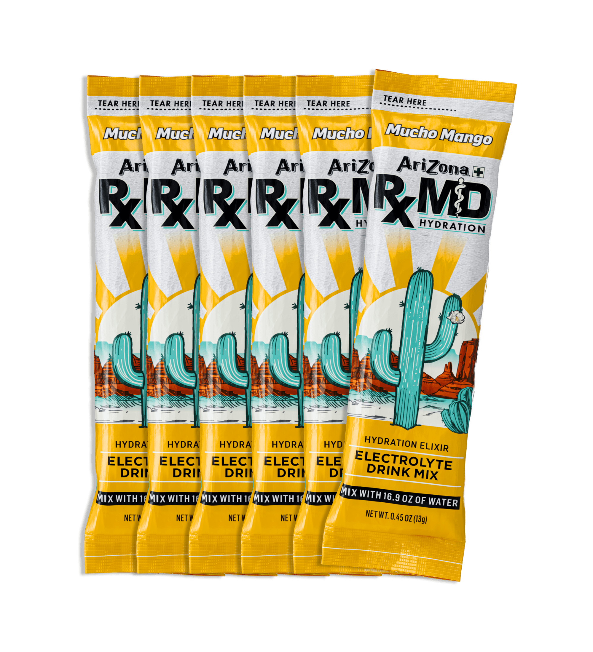 RXMD Mucho Mango 6-Count Hydration Stix Pack | 6 count / 1 box
