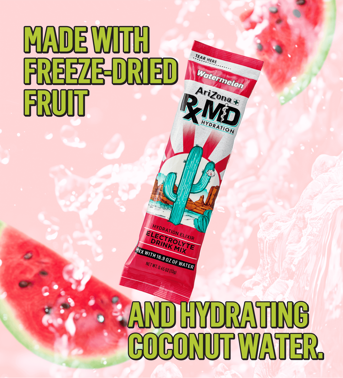 Watermelon RX MD Hydration Stix – DrinkAriZona
