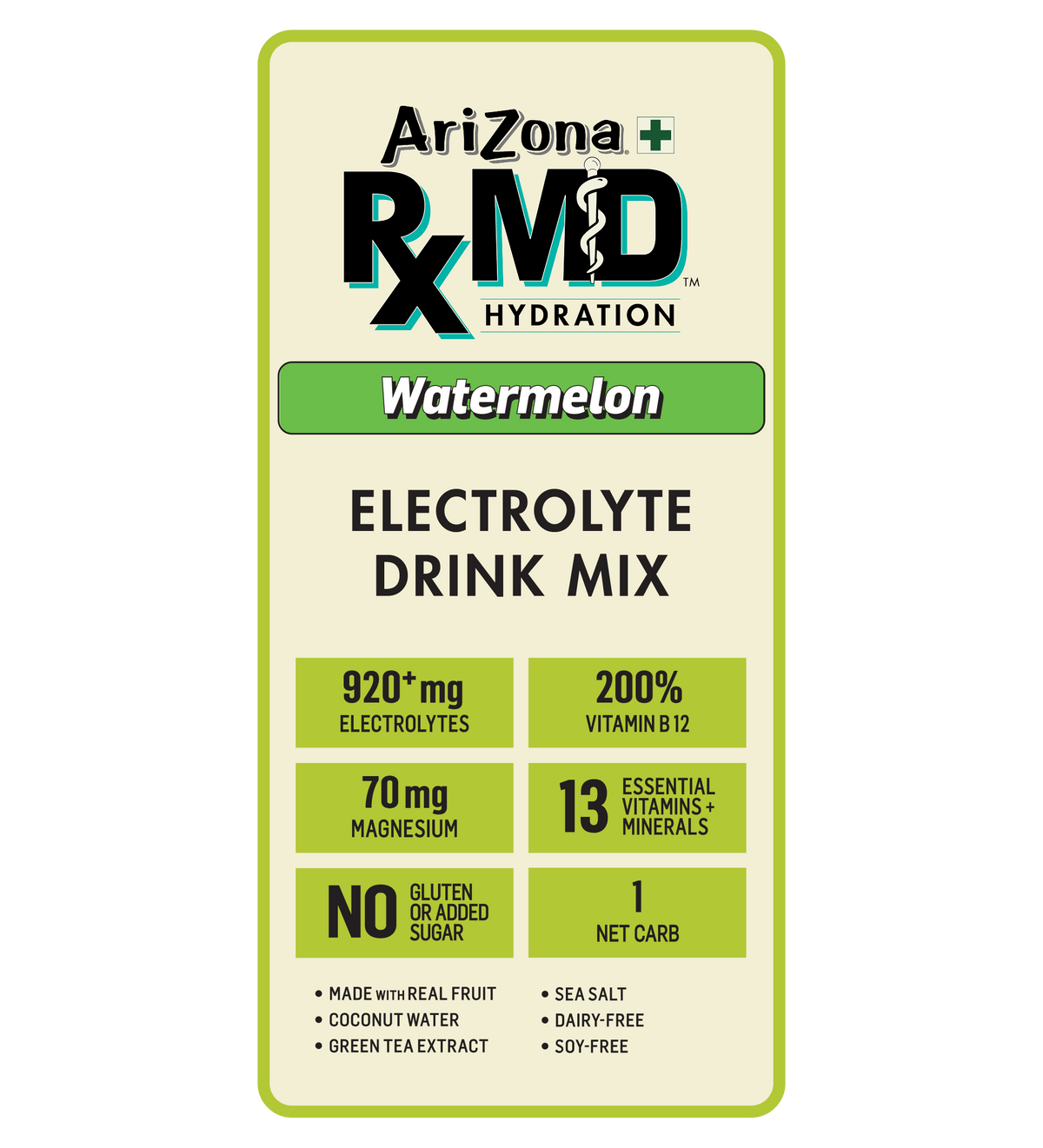 Watermelon RX MD Hydration Stix – DrinkAriZona