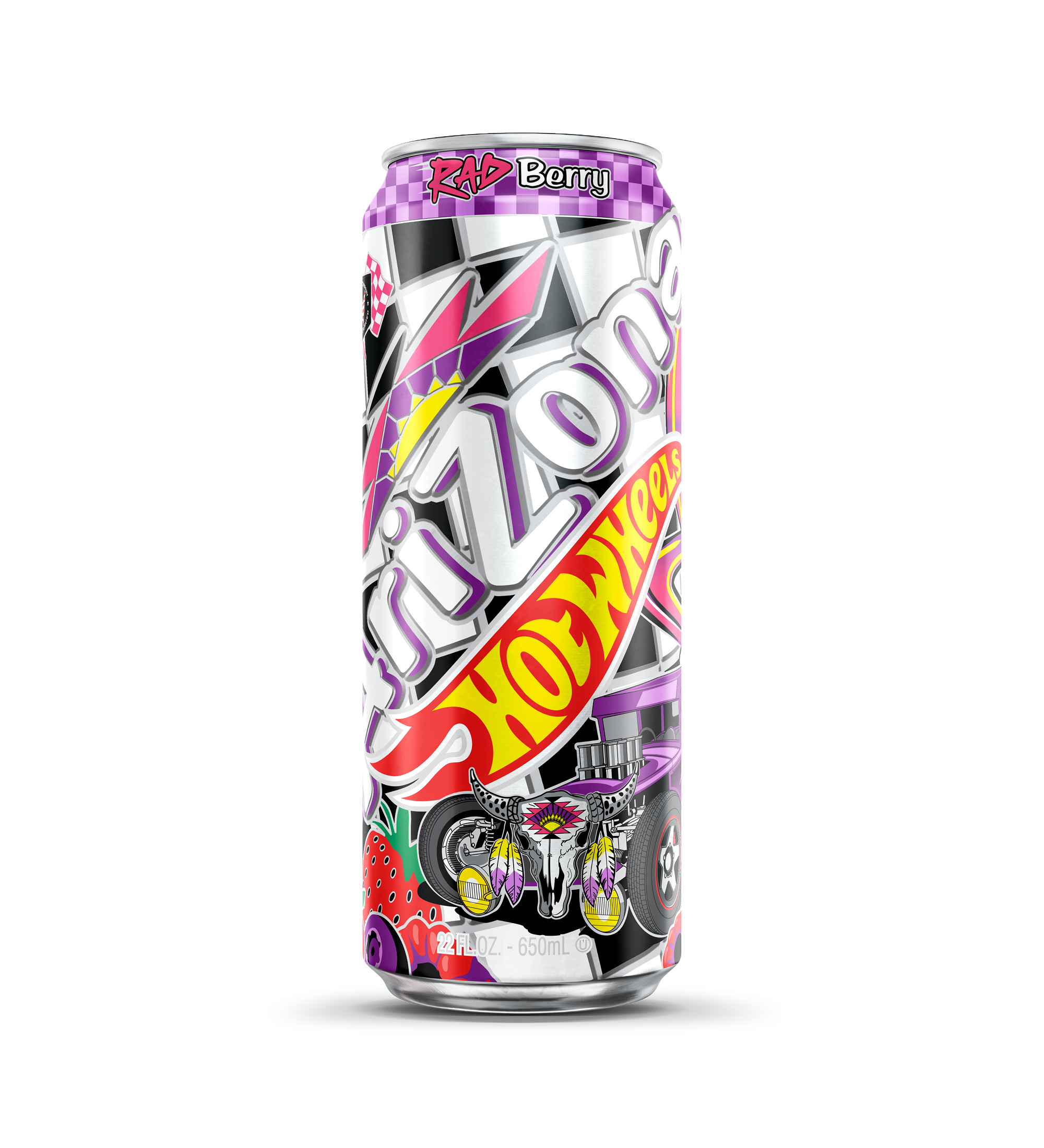 Arizona AriZona x Hot Wheels Rad Berry Black and White Tea — product image