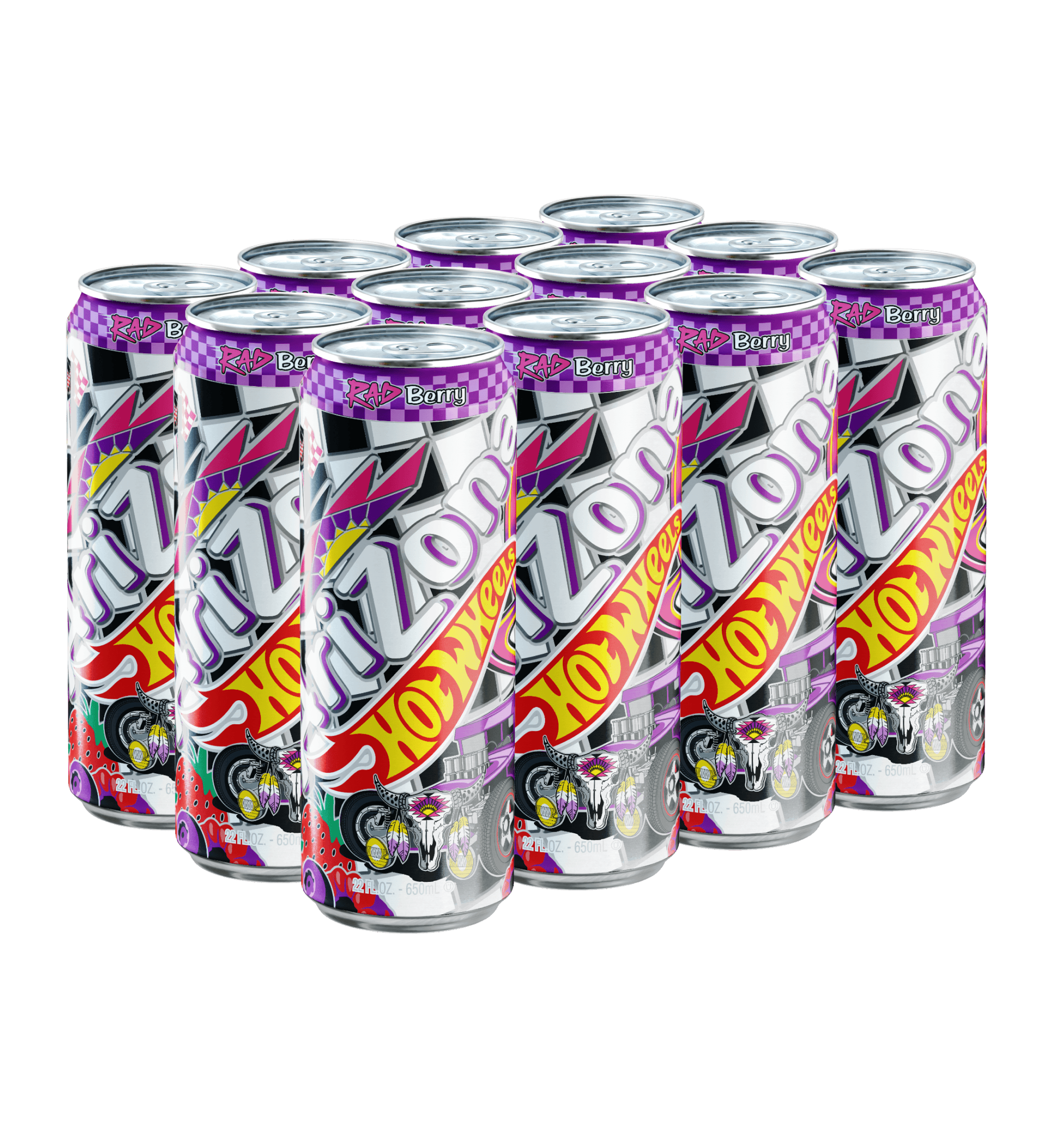 Rad Berry Black and White Tea | 22 oz. Big Can / 12-pack