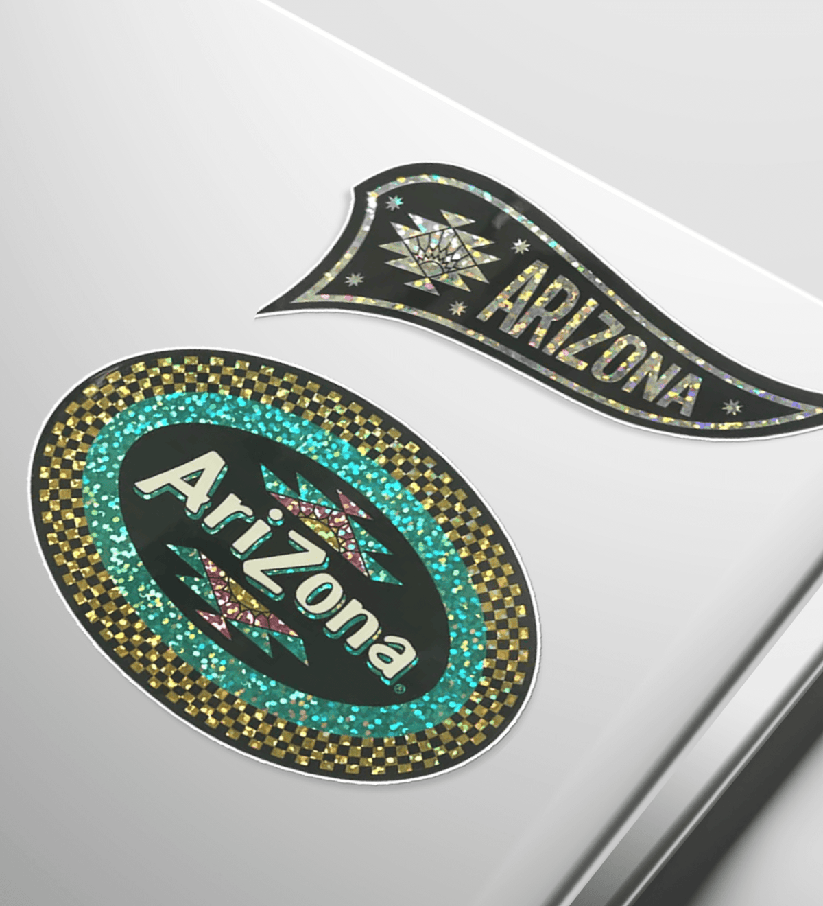 AriZona Sparkle Logo 4-Piece Sticker Set – DrinkAriZona