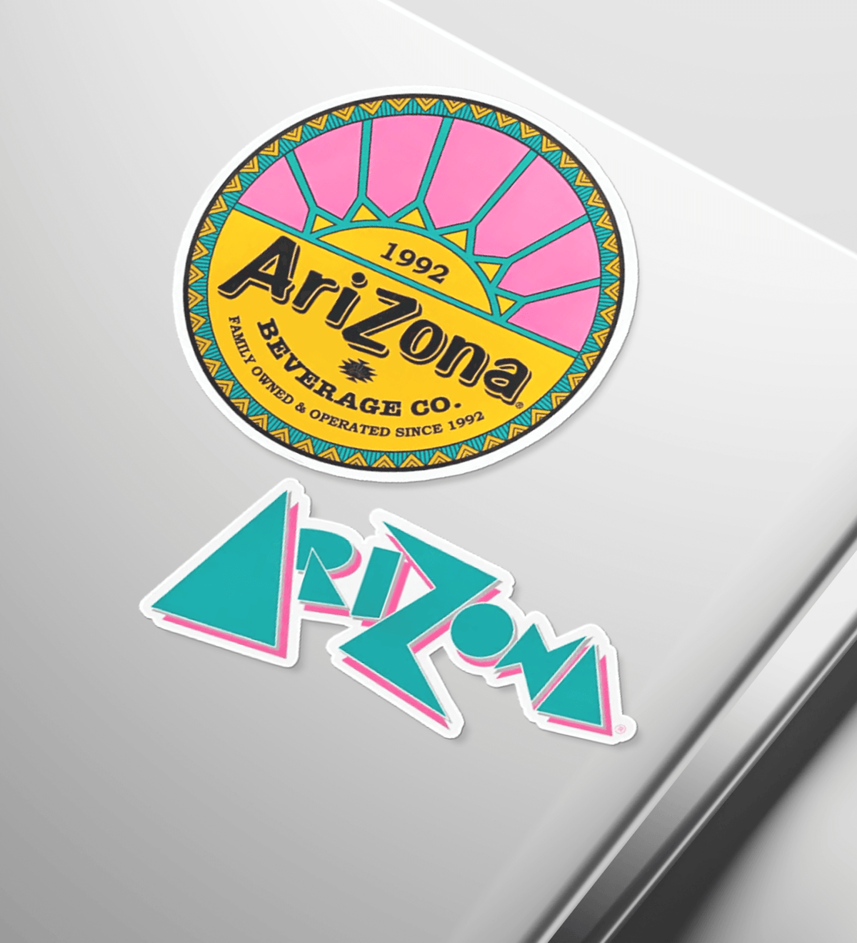 Sticker Hrizon AriZona Retro 4-Piece Sticker Set – DrinkAriZona