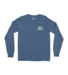 Blue Have an Iced Day Ski T-Shirt long sleeve front