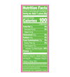 Watermelon Sour Fruit Snacks Nutrition Facts