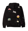 Splatter hoodie back