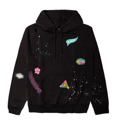 Splatter hoodie front