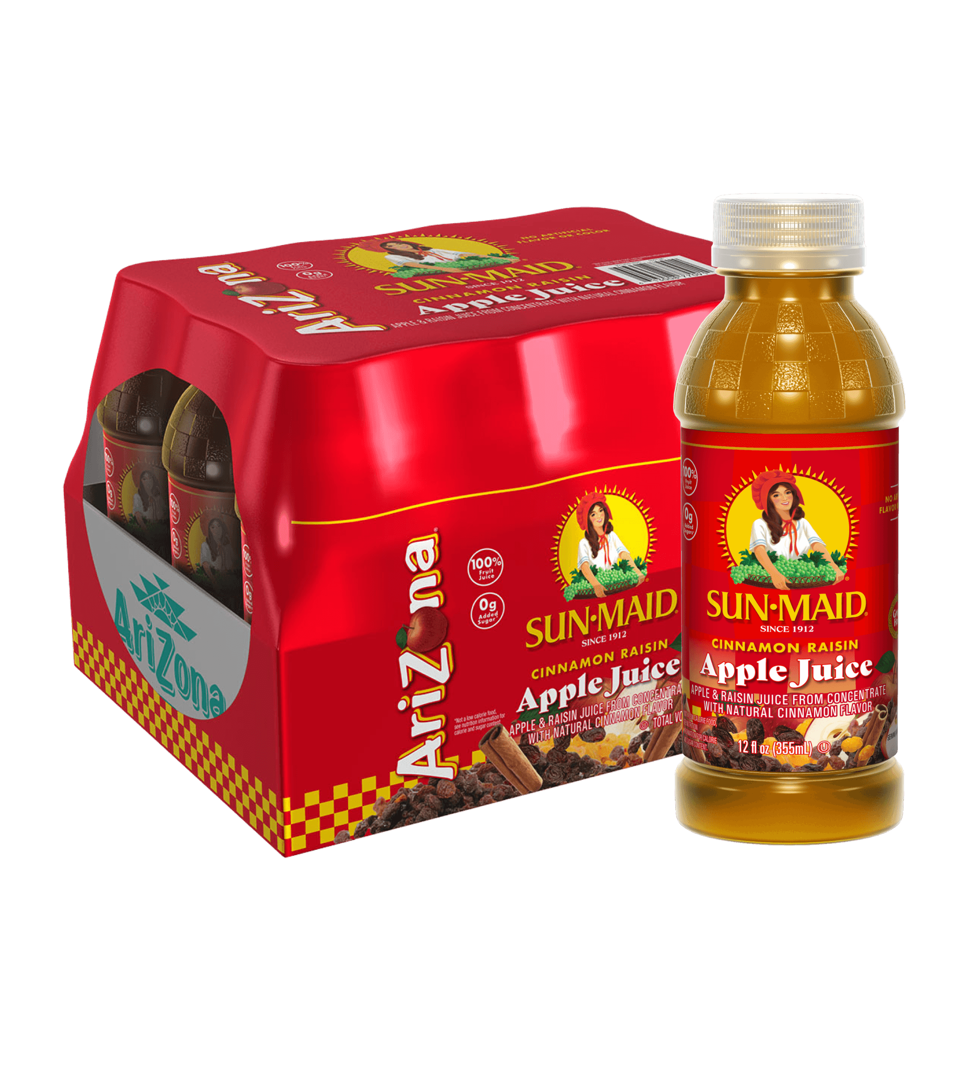 Sun-Maid Apple Juice | 12 oz. / 12-pack