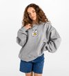 Gray Thank You Smiley Face Crewneck Sweatshirt
