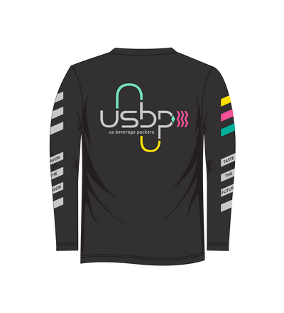 Usbp savor the flavor long sleeve black back