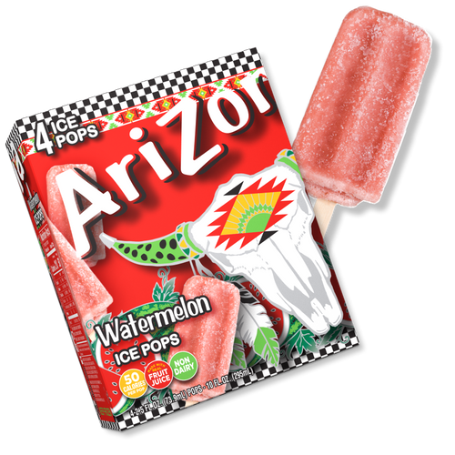 AriZona Ice Pops - Juicy Watermelon