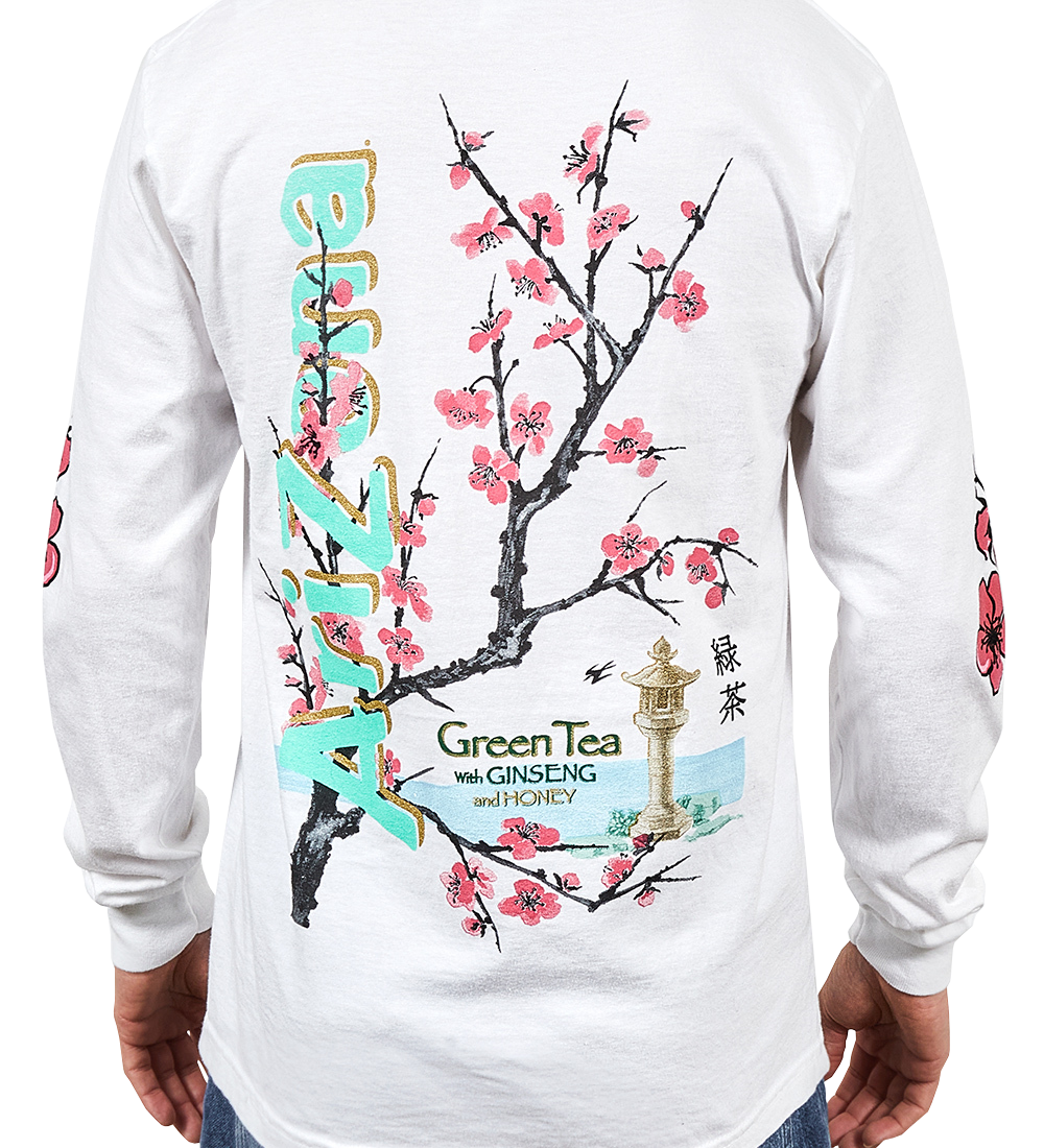 Green Tea Long Sleeve Graphic Tee