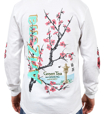 Green tea long sleeve graphic tea 2 6