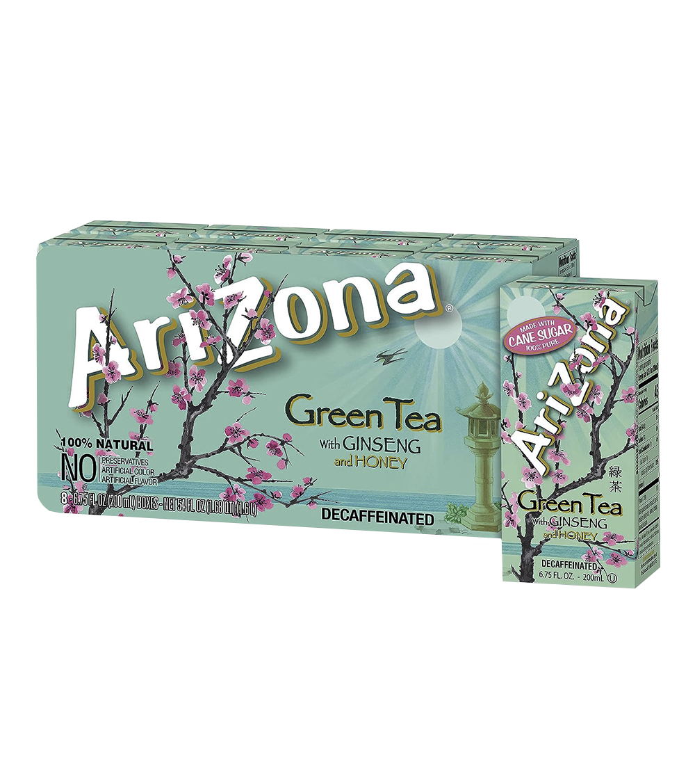 Green Tea Juice Box 8pk