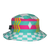 Checkerboard Bucket Hat