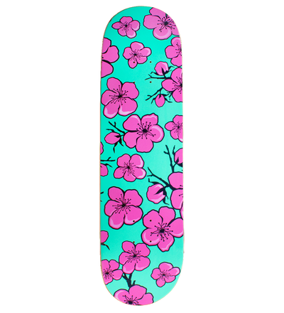 Az blossom vector skateboard back