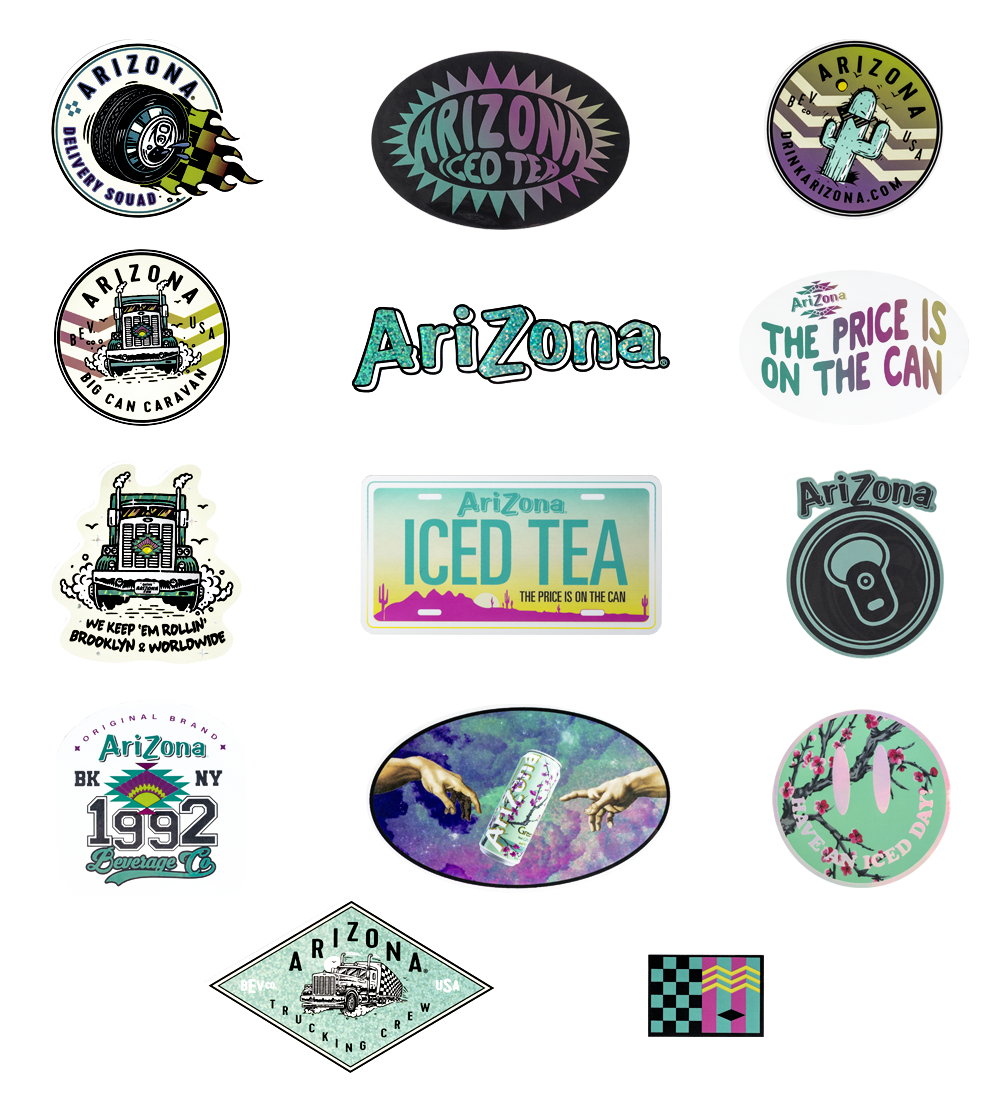 AriZona Ultimate Sticker Pack