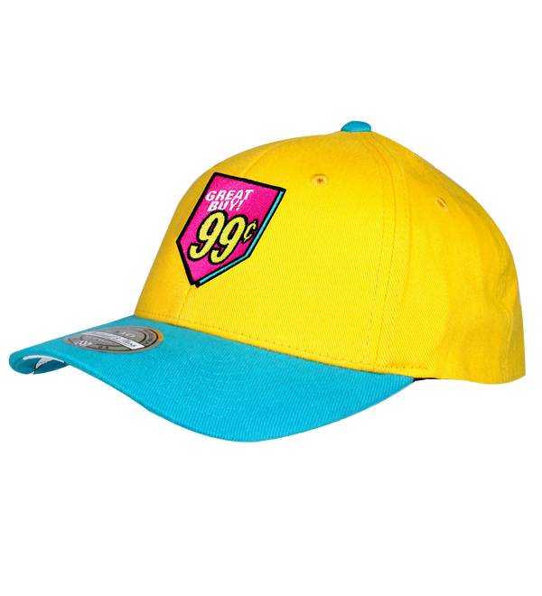 Mitchell & Ness Flexfit Hats - Yellow / Aqua - Shop AriZona