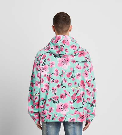 Az blossom hoodie model back