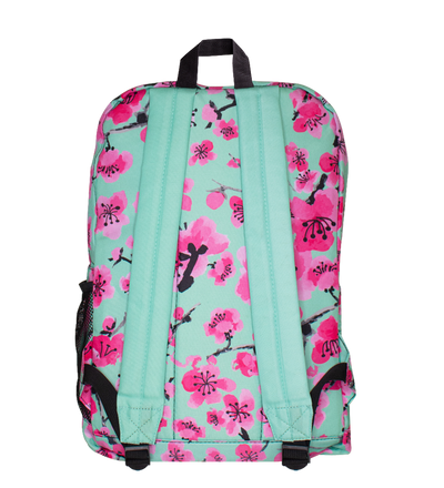 Az cherry blossom backpack back view