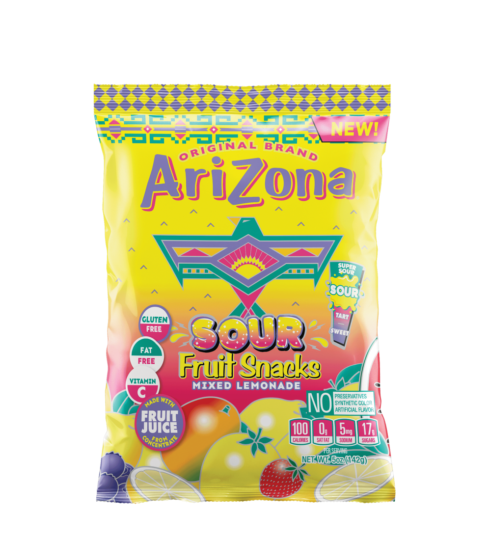 AriZona Sour fruit snacks