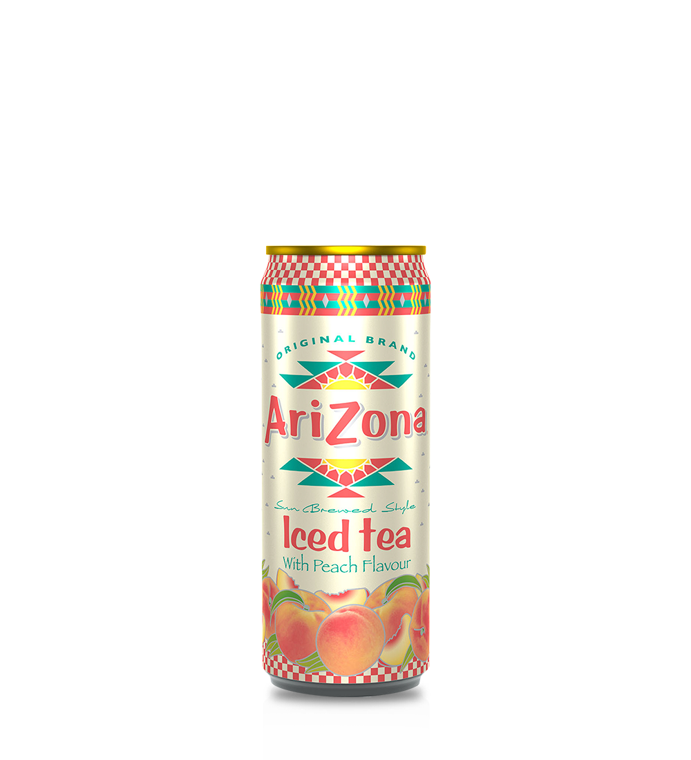 AZ 330ml Slim Can Peach Tea (EU) 12PK