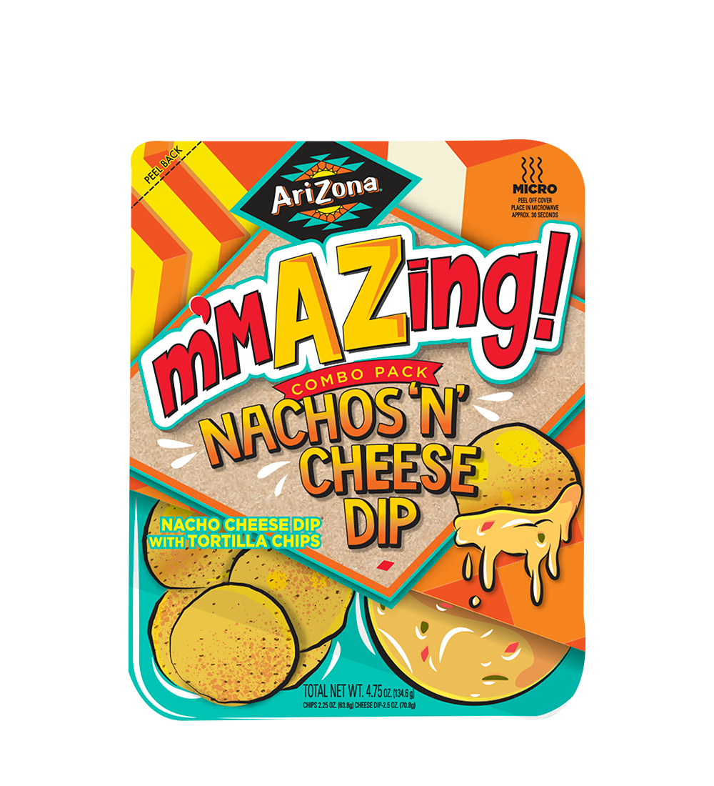 Nachos 'n' Cheese 12 Pack of 4.75oz Trays