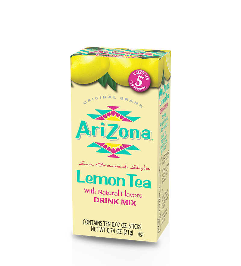 Lemon Tea Sugar Free Powder Stix - Case of 12