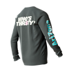 Az t30 whos thirsty long sleeve grey back side view.webp