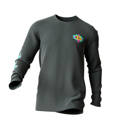 Az t30 whos thirsty long sleeve grey front view.webp