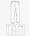 Cherry blossom pants size chart