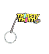 Thirstythirty text keychain.webp